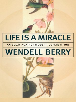 cover image of Life Is a Miracle